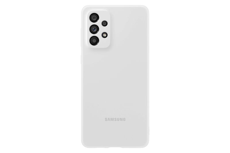 Samsung Galaxy A73 5G Silicone Case-White