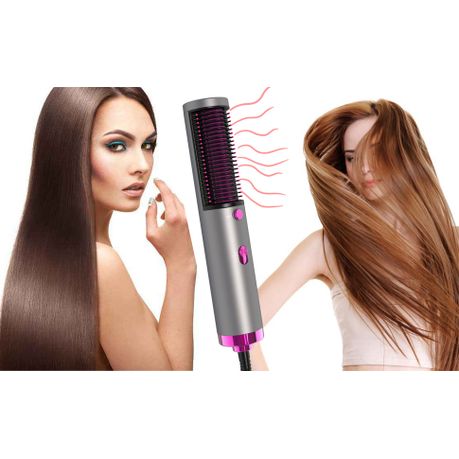 2 in 1 Multifunction Hot Air Brush Dryer and Straightener Shop