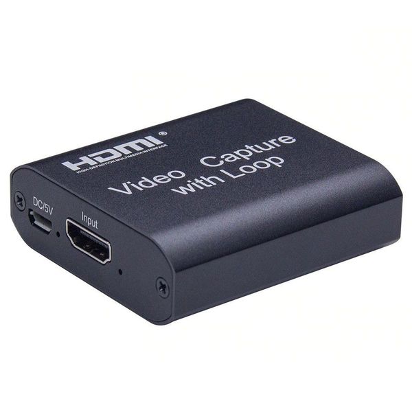 1080P HD Live Streaming Broadcast Video Audio Capture Card HDMI to USB