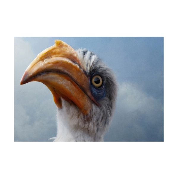 Realistic Zazu Bird - A1 poster