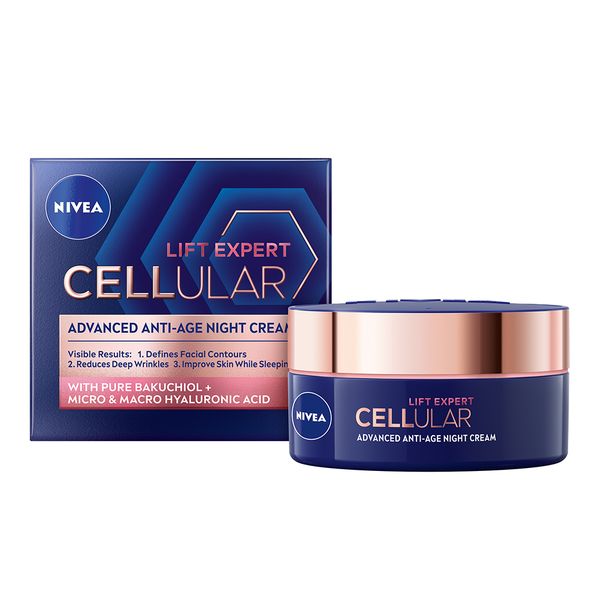 NIVEA Cellular Lift Expert Advanced Anti-Age Night Cream, 50ml