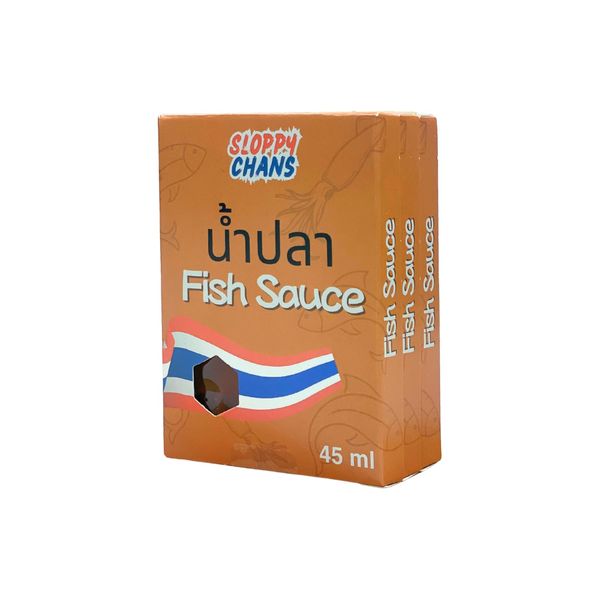 Sloppy Chans Fish Sauce 45ml 3 Pack