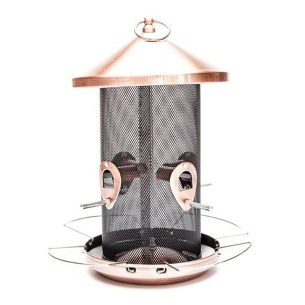 Copper Bird Feeder