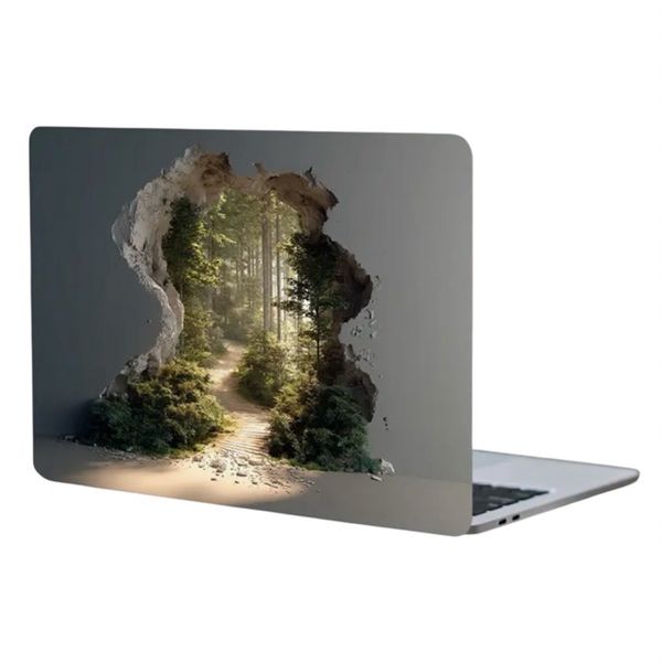 A Set Of 15 Inch Laptop Skin Vinyl Top Only Skin Sticker 2Pcs