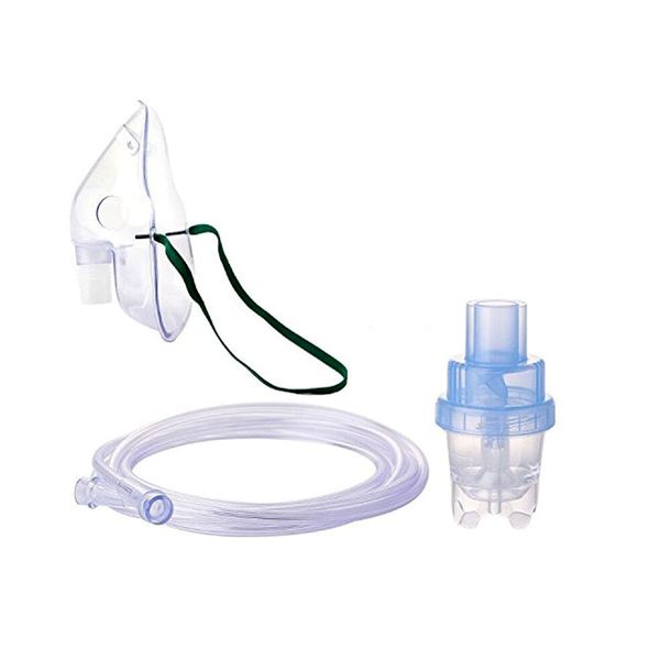 Nebulizer Mask With Chamber, Tubing &amp; Elasticated Straps - Kiddies