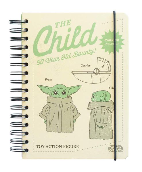 Star Wars, The Mandalorian - The Child A5 Notebook