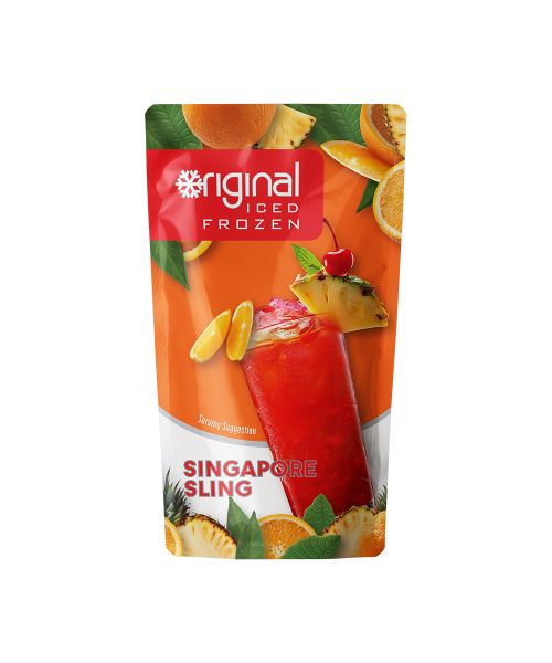 Original Iced Frozen Singapore Sling Pouch 12 x 300ml