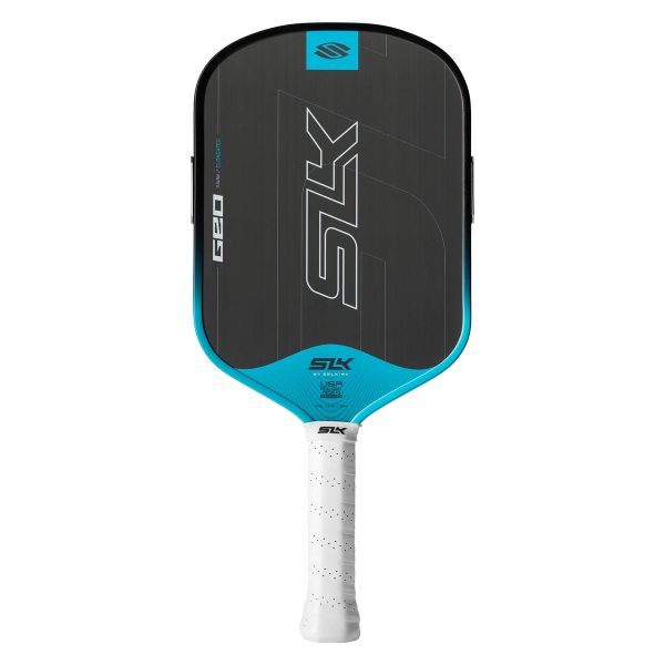 SLK GEO Elongated Pickleball Paddle by Selkirk - Cyan