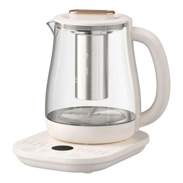 1.8L Cordless Glass Kettle with Led Touch Pad Electric Kettle