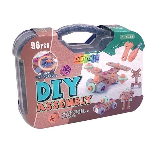 BrIQs - DIY 96pc Building &amp; Tool Set