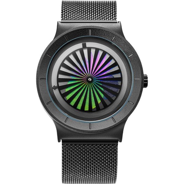 Kinetic Vortex Watch - Iridescent Dial and 3ATM Waterproof