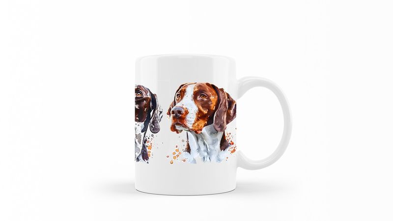 Old-Danish-Pointer Printed Coffee Mug