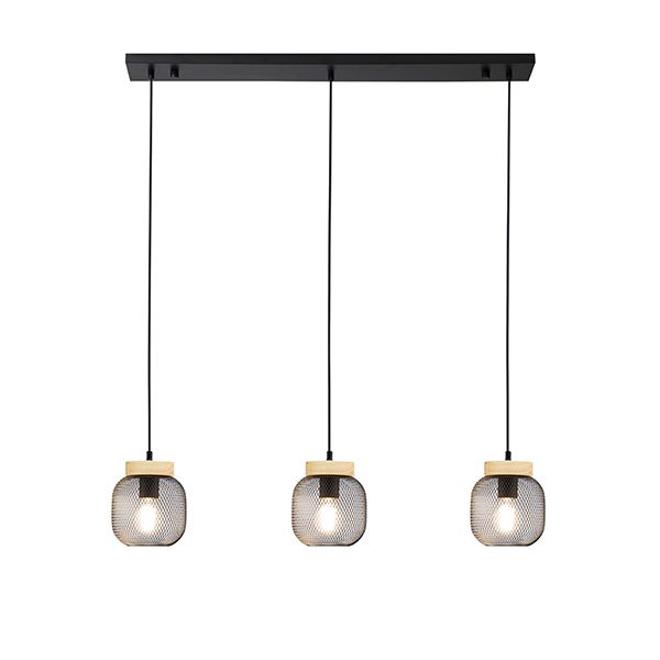 The Lighting Warehouse - Pendant Nest 3 Light Black