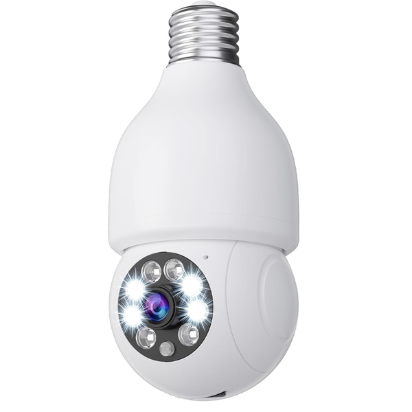 WiFi Light Socket Surveillance Camera with Motion Detection