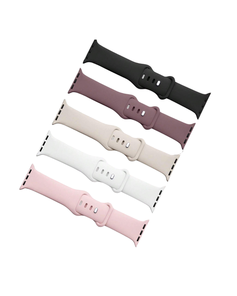 Watch Straps Compatible with Apple Watch 38 40 41mm Leopard Print Silicone
