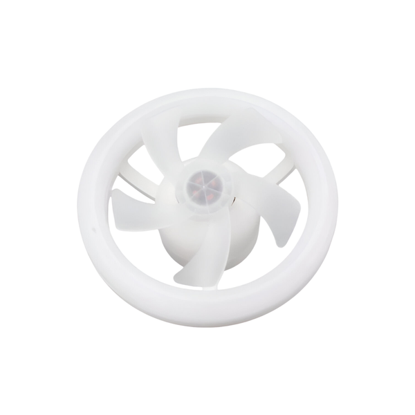 60W 360-degrees Rotating Dimmable Ceiling Fan Light with Remote Control
