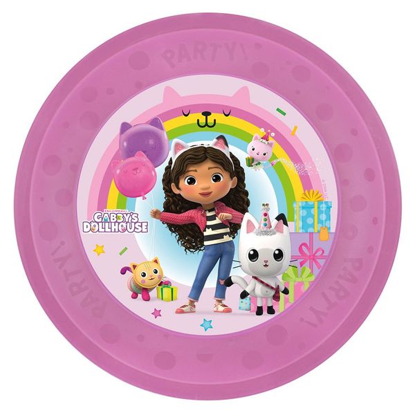Reusable Gabbys Dollhouse Party Plate - 21cm