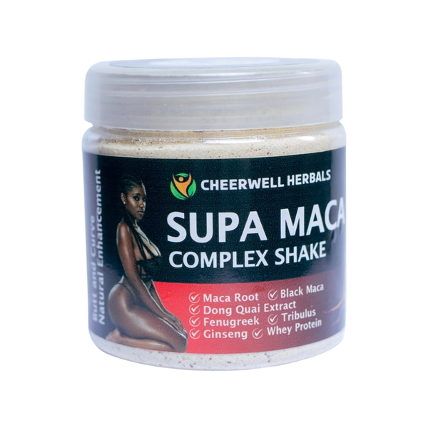 Cheerwell Herbals Supa Maca Complex Shake Powder Supplement Whey Protein