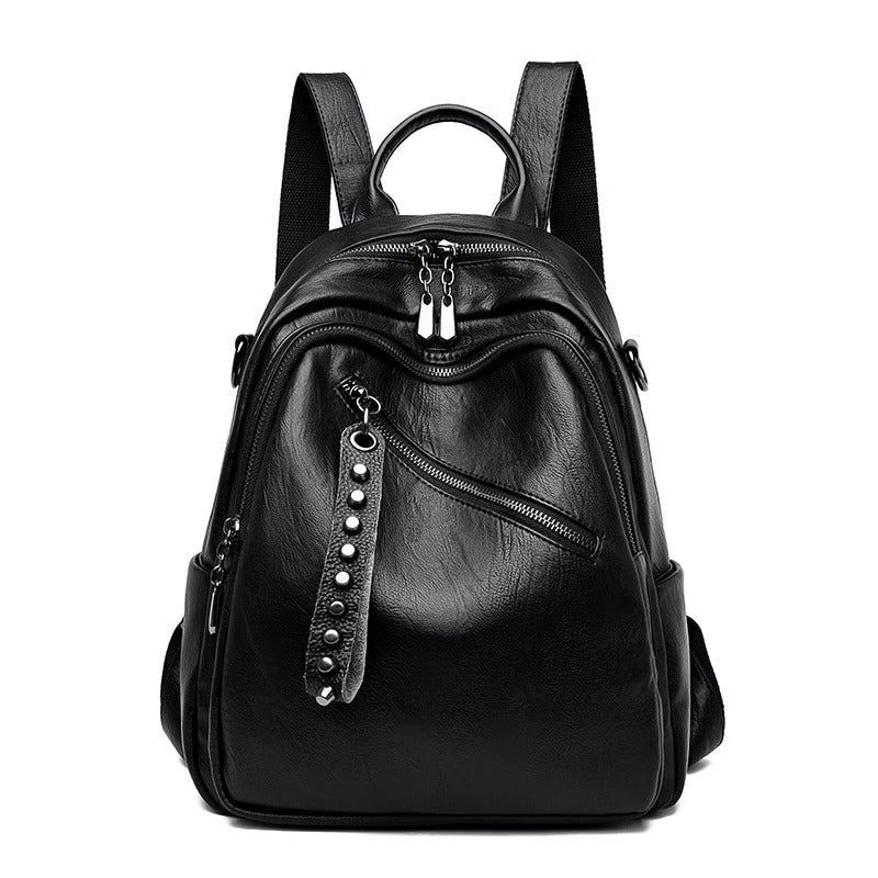 PU Leather Crossbody Casual Shoulder Bag for Ladies - Black | Shop ...