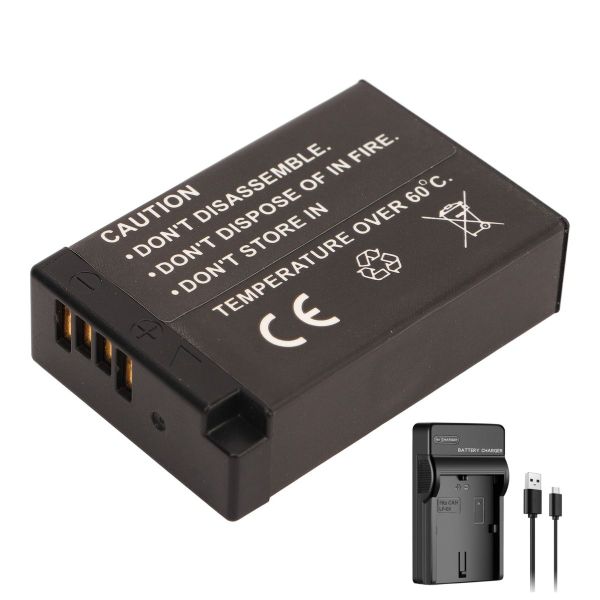 LP-E17 Battery for Canon R10/R50 with Charger