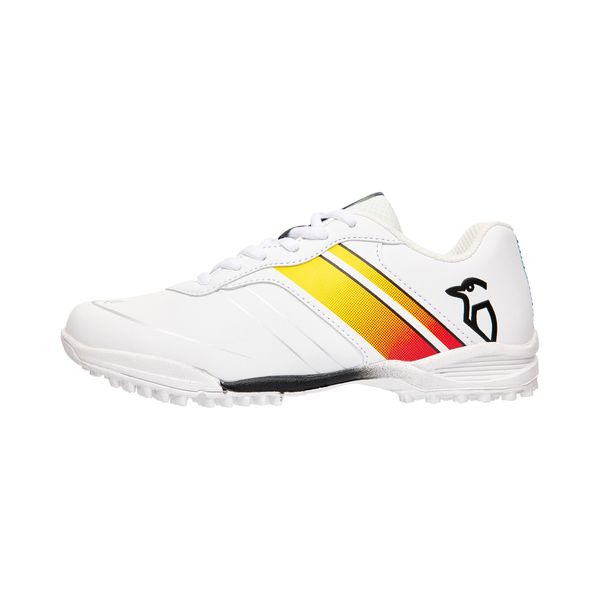 Kookaburra Junior Cricket KC5 Rubber Shoes - White/Black
