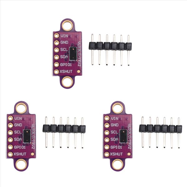 3X VL53L0X Time-Of-Flight Distance Sensor GY-VL53L0XV2 Module For Arduino