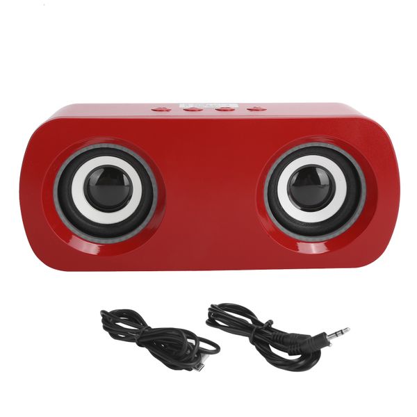 Sada A9 Bluetooth Speaker Intelligent Audio 5.0 Multimedia Loudspeaker Red
