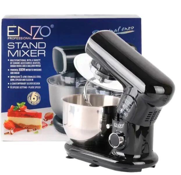 ENZO 5L Food Flour Maker Stand Dough Mixer for Electric Shop Today