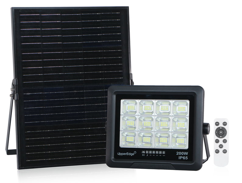 Upper Edge - 200W Solar Flood Light with Remote
