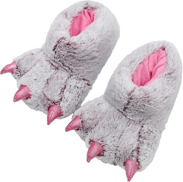 Monster Feet Pink with Rubber Sole (UK3-UK7)