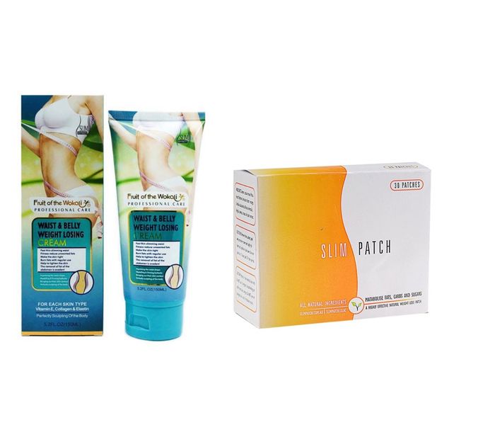 Waist and Belly Weight Losing Cream &amp; 30 Slimming Patches