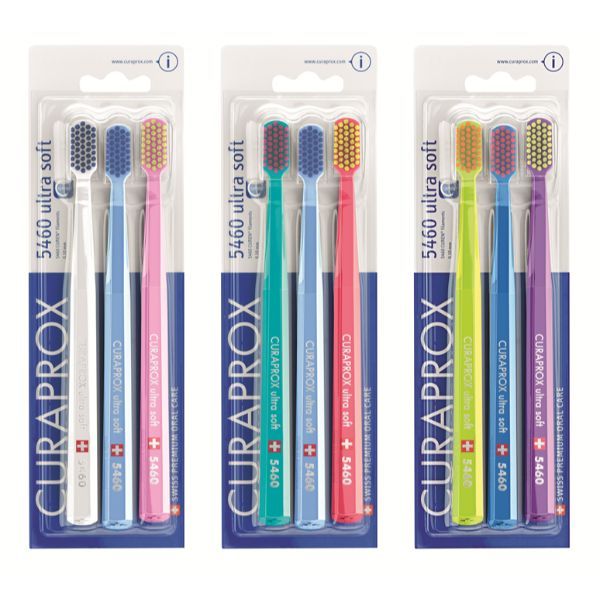 Curaprox CS5460 Ultra Soft Toothbrush - 3 x 3 Pack