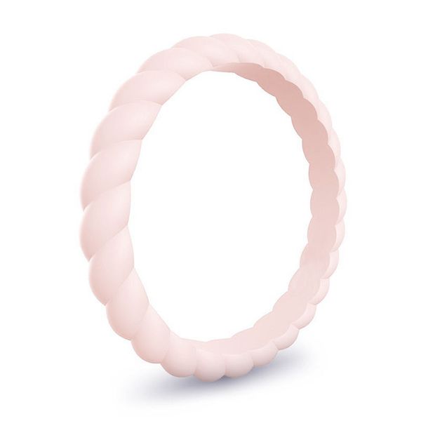 Rings Silicone Women Swivle Style - Pink