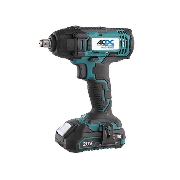 ACDC - 20V 2.0Ah Cordless Impact Driver 1/2 Inch Square Drive 250Nm