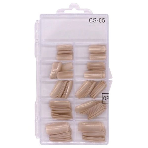 Nude Nail Tips - 100 Pieces
