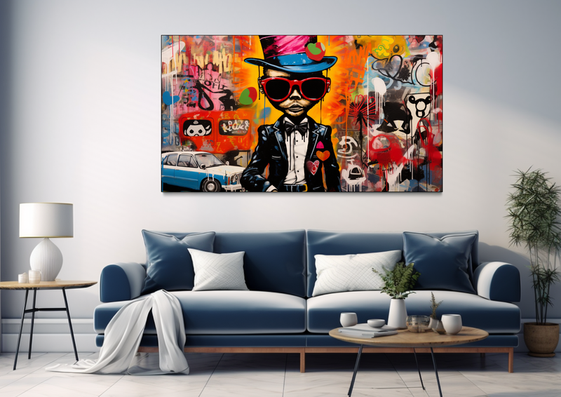 Canvas Wall Art - Street Dreams Abstract - BK0300