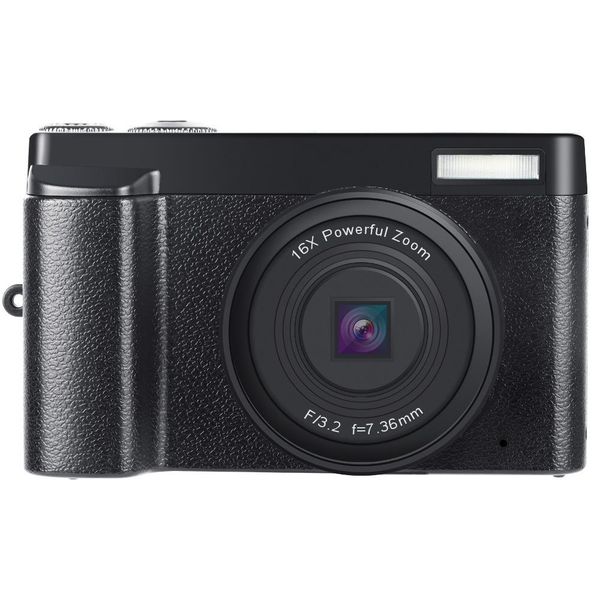 16X A1 Digital Camera- Black (4K Ultra HD)