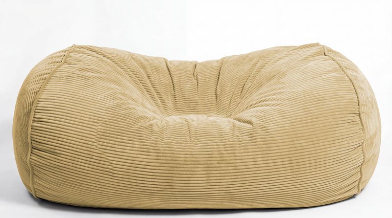 Comfyzak Sofazak Corduroy - BIG &amp; TALL (120cm x 180cm) Charcoal