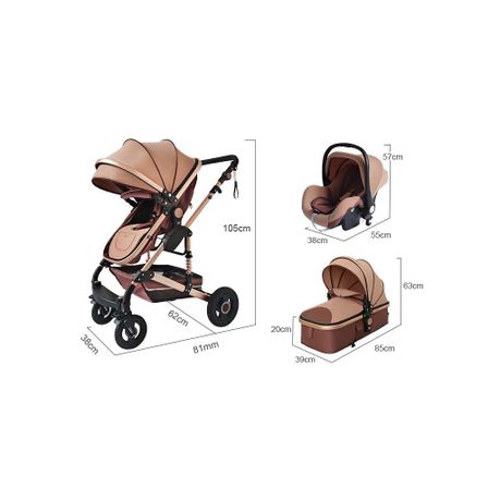 3 piece stroller best sale