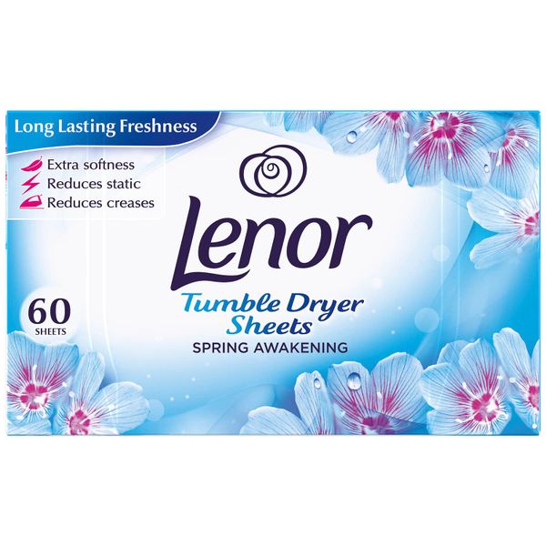 Lenor Tumble Dryer Sheets - Spring Awakening (60 Sheets)