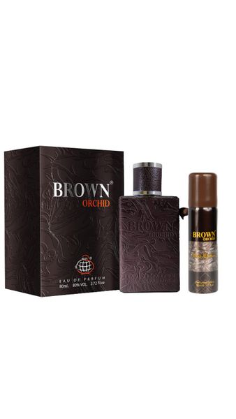 Orchid Brown Eau De Parfum and Body Spray