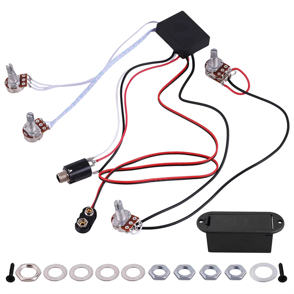 Eq Preamp Circuit Electric Bass Coil Electric Guitar Accessories