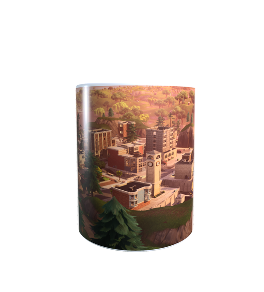 Fortnite City - Aesthetic - Coffee Mug
