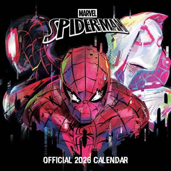 Spider-Man 2026 Square Wall Calendar