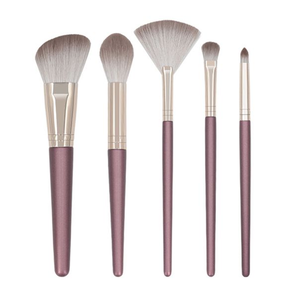 Five-piece Soft-Bristle Makeup Brush Set