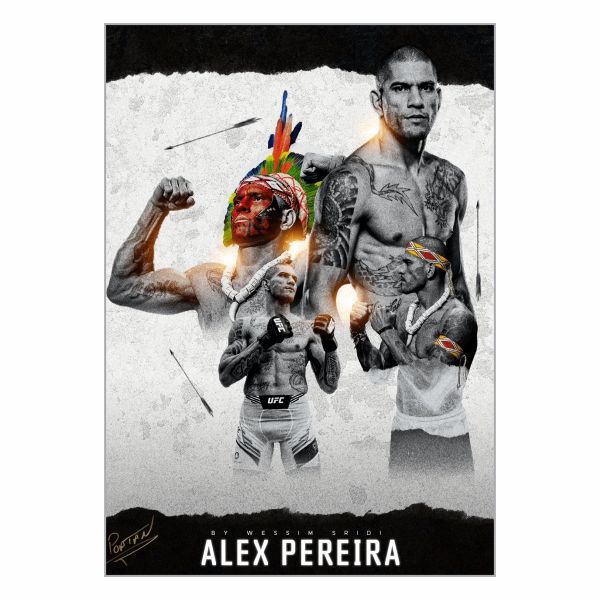 Alex Pereira Poatan - A1 Poster