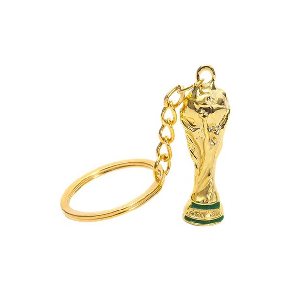 Soccer Trophy Keychain - Championship Cup Pendant for Fans