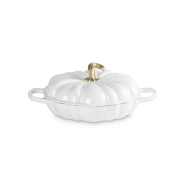 Le Creuset - Signature Shallow Cast Iron Pumpkin Casserole - 28cm