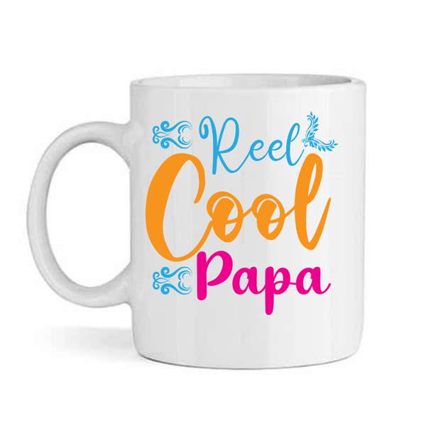 Reel cool dad v4 - Father's day - Christmas - Valentines Mug
