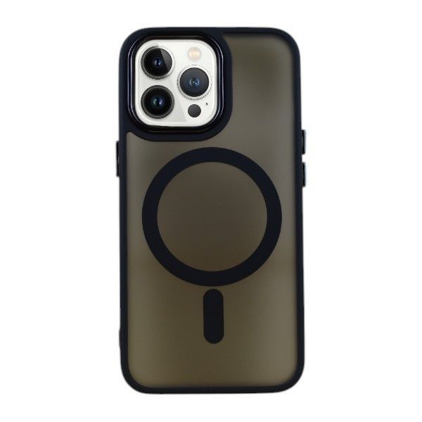 Frosted MagSafe Phone Case Compatible With Phone 13 Pro - Black